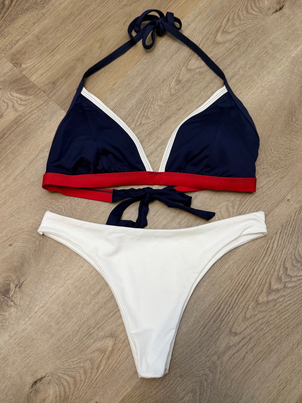 Kona Sol Colorblock Bikini Set
